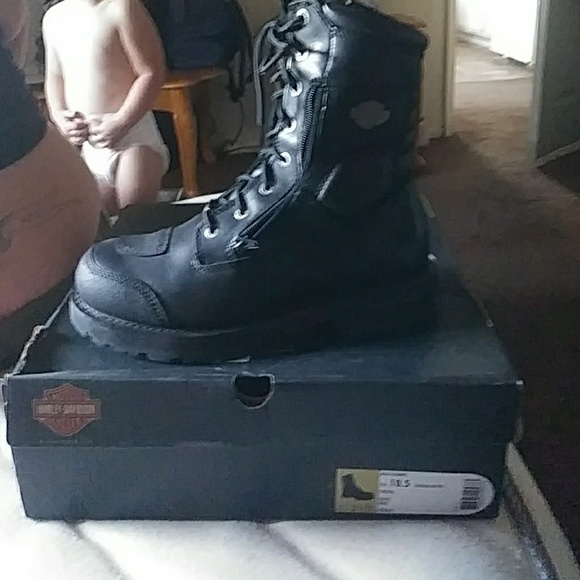 Harley Davidson boots - Picture 1 of 1